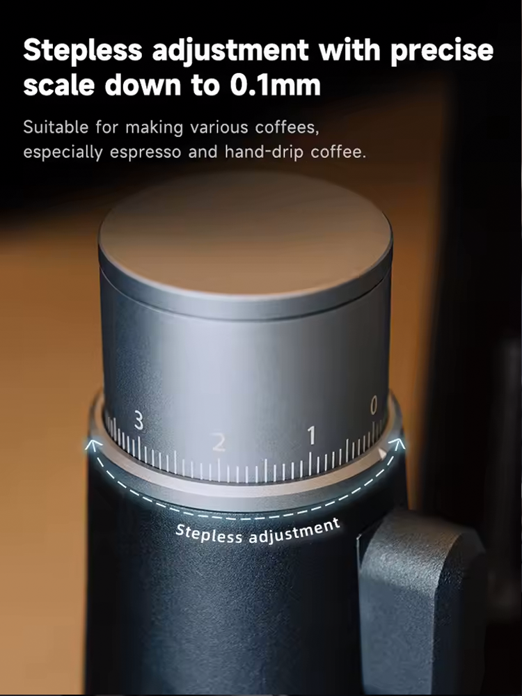 STARSEEKER EDGE Mini  38mm Conical Burr Electric Portable Coffee Grinder