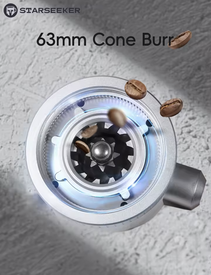 STARSEEKER EDGE63  63mm Conical Burr Electric Coffee Grinder