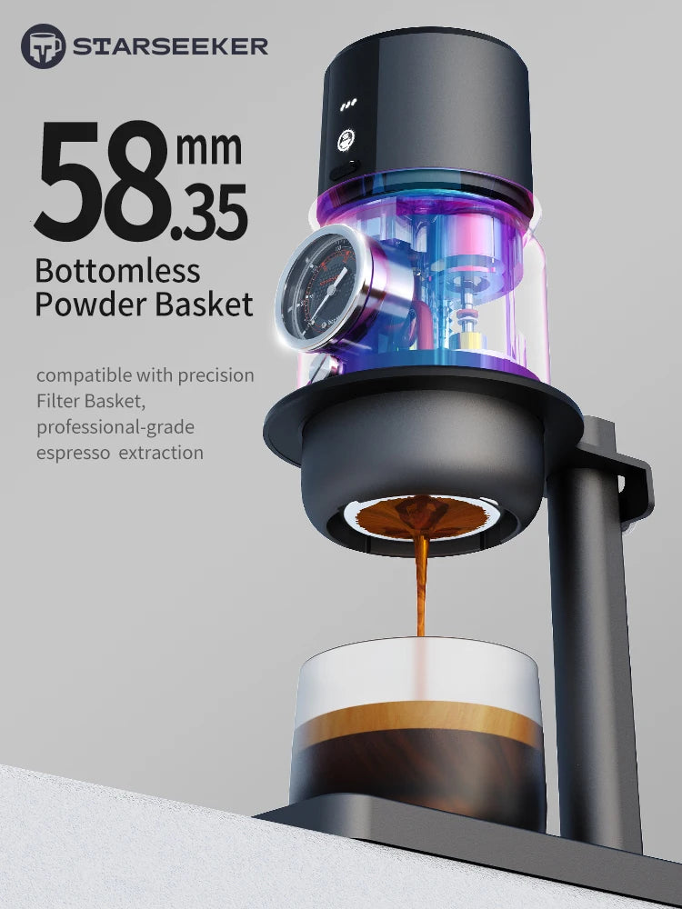 STARSEEKER Super58 Portable Electric Espresso Coffee Machine