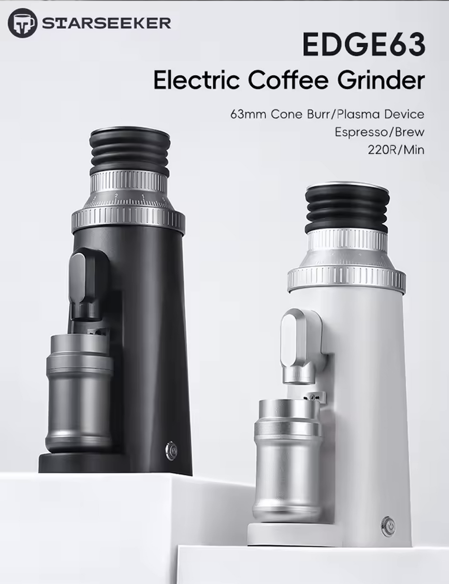STARSEEKER EDGE63  63mm Conical Burr Electric Coffee Grinder