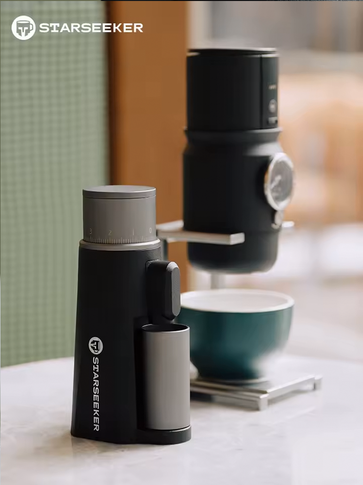 STARSEEKER EDGE Mini  38mm Conical Burr Electric Portable Coffee Grinder